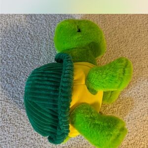 Green Plush Turtle Toy